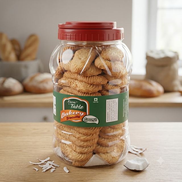 Farm to Table Jar Bix bakery biscuits jar